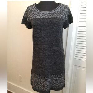 Charcoal Grey Sweater Dress